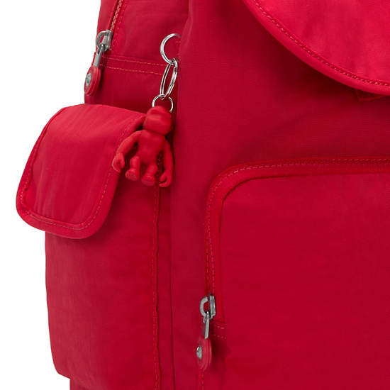 Kipling City Pack Ryggsekk Rød Mørke Rød | NO 1403NW